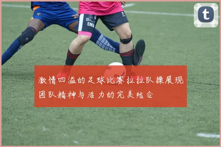 激情四溢的足球比赛拉拉队操展现团队精神与活力的完美结合